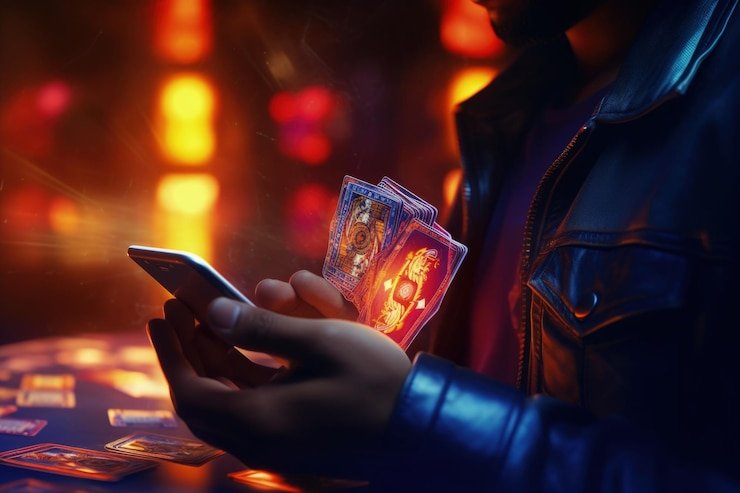 Pengunjung menikmati permainan meja di platform digital dengan antarmuka ramah pengguna